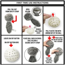 Hyper Pet Doggie Tail Interactive Dog Toy 15 Hyper Pet Doggie Tail Interactive Dog Toy -ROYAL CANIN Shop 80151 PT7. AC SS1800 V1639090588