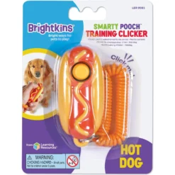 Brightkins Smarty Pooch Hot Dog Dog Training Clicker -ROYAL CANIN Shop 805502 PT4. AC SS1800 V1682450366