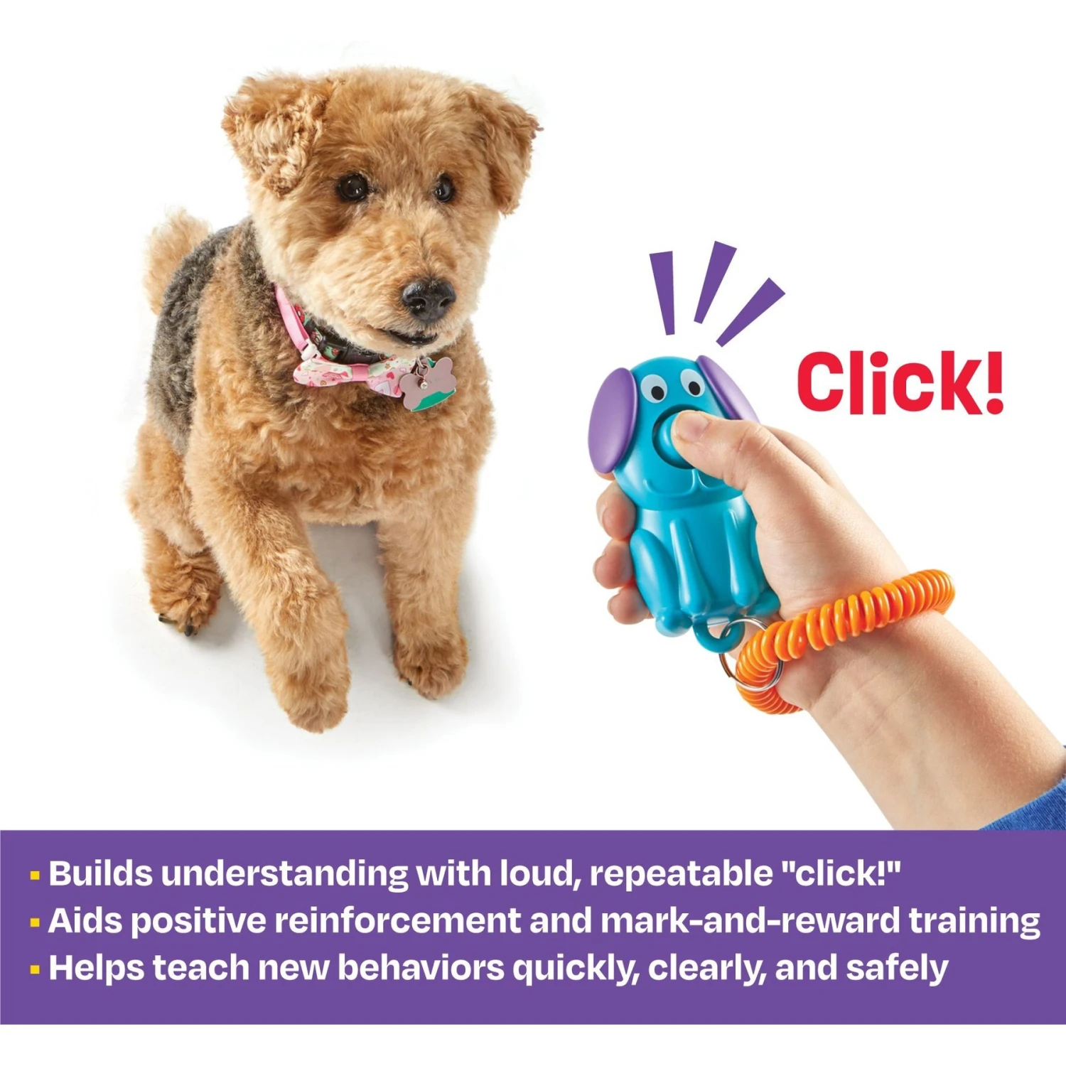 Brightkins Smarty Pooch Doggy Training Clicker 2 Brightkins Smarty Pooch Doggy Training Clicker - Image 2