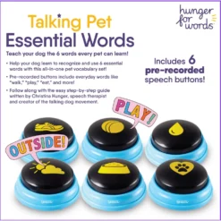 Hunger For Words Talking Pet Essential Words Dog Toy 8 Hunger For Words Talking Pet Essential Words Dog Toy -ROYAL CANIN Shop 805550 PT4. AC SS1800 V1682450371