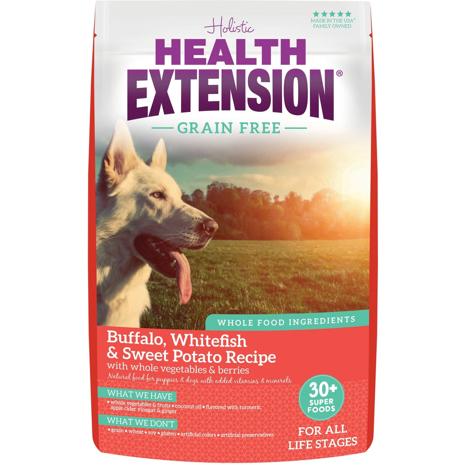 Health Extension Grain-Free Buffalo & Whitefish Recipe Dry Dog Food 1 Health Extension Grain-Free Buffalo & Whitefish Recipe Dry Dog Food