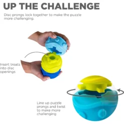 Outward Hound Treat Locking Discs Dispenser Puzzle Dog Toy, Multiple Colors -ROYAL CANIN Shop 855558 PT3. AC SS1800 V1686333066