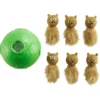 Nina Ottosson By Outward Hound Snuffle N' Treat Interactive Puzzle Ball & Treat Dispenser Dog Toy, Green