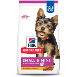 Hill's Science Diet Puppy Small & Mini Chicken Meal & Brown Rice Recipe Dry Dog Food