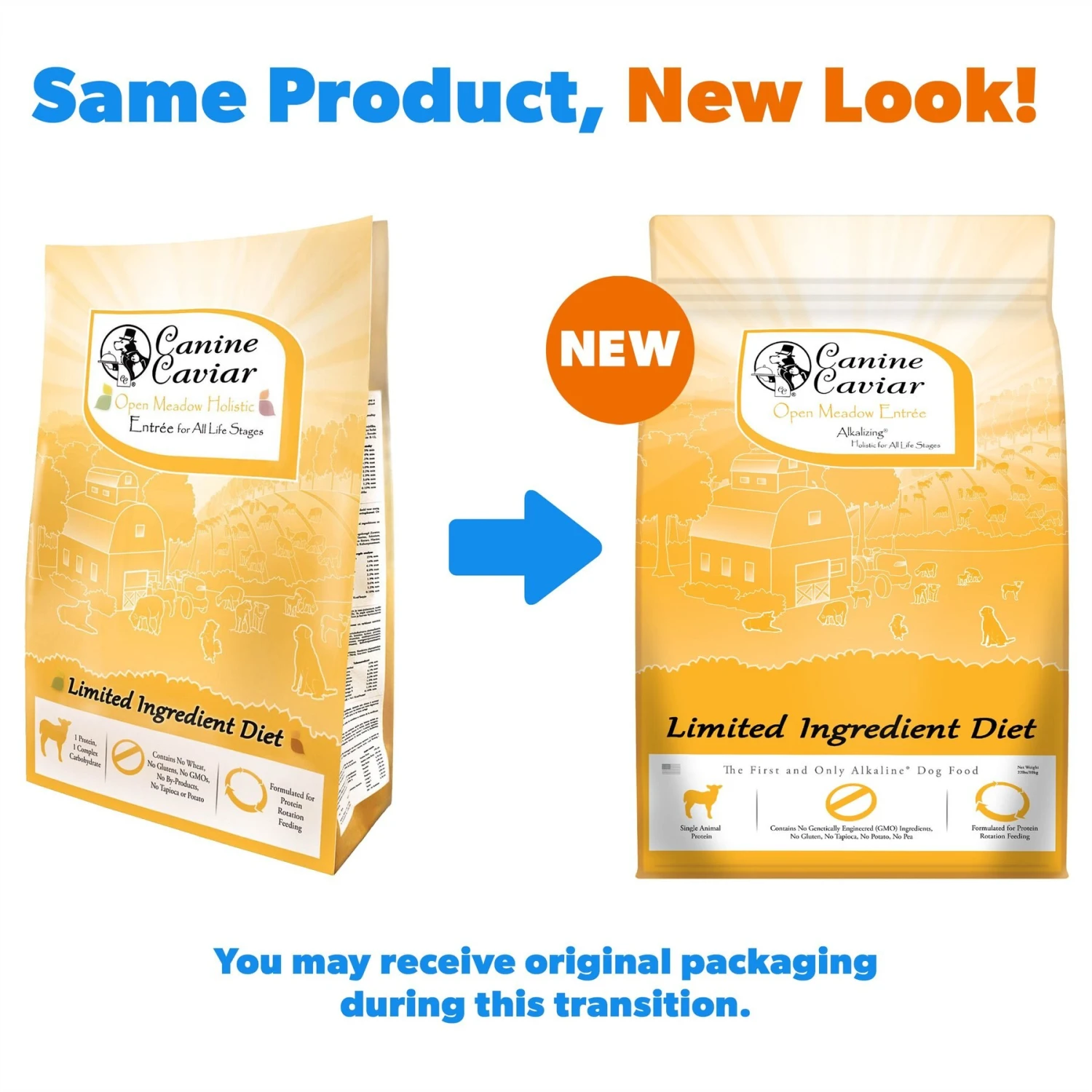 Canine Caviar Limited Ingredient Diet Open Meadow Holistic Entrée All Life Stages Dry Dog Food 2 Canine Caviar Limited Ingredient Diet Open Meadow Holistic Entrée All Life Stages Dry Dog Food - Image 2