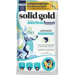 Solid Gold Nutrientboost Leaping Waters Sensitive Stomach Grain-Free Cold Water Salmon & Vegetable Dry Dog Food