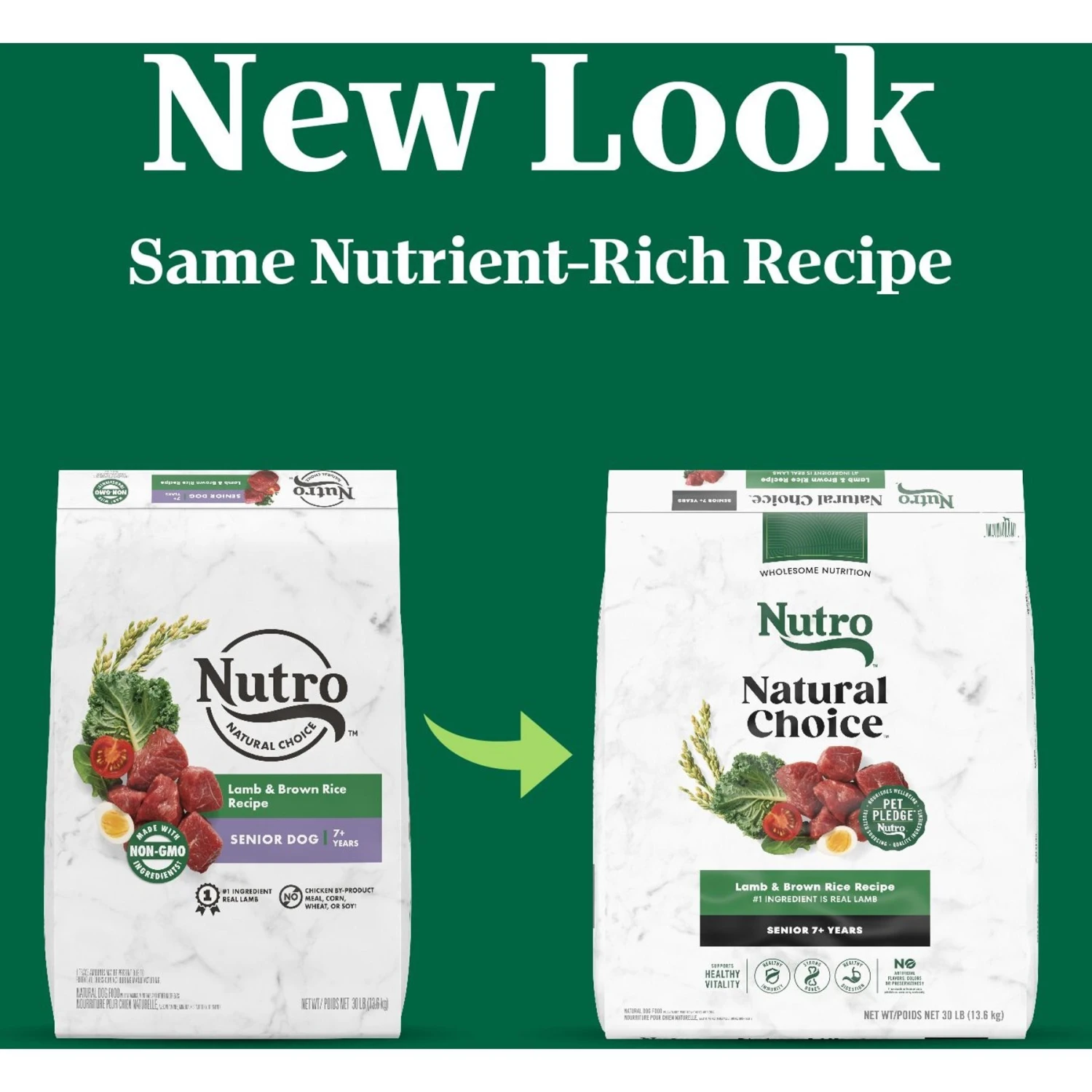 Nutro Natural Choice Senior Lamb & Brown Rice Recipe Dry Dog Food 3 Nutro Natural Choice Senior Lamb & Brown Rice Recipe Dry Dog Food - Image 3