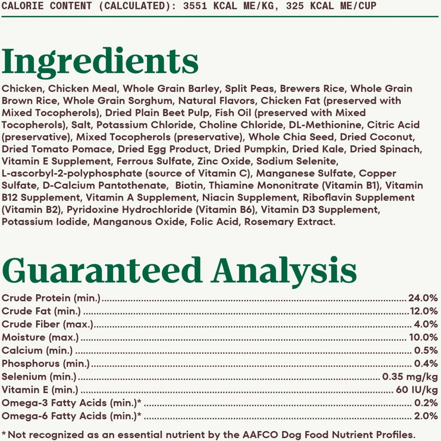 Nutro Natural Choice Senior Chicken & Brown Rice Recipe Dry Dog Food 5 Nutro Natural Choice Senior Chicken & Brown Rice Recipe Dry Dog Food - Image 5