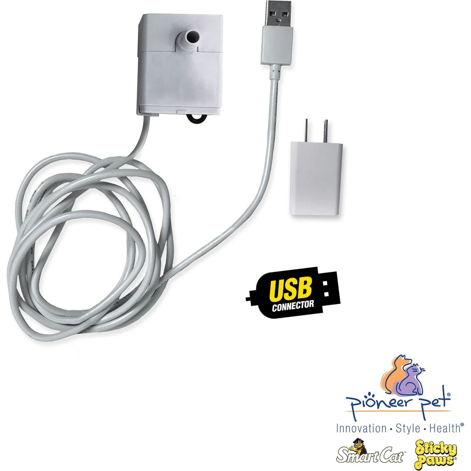 Pioneer Pet Vortex Replacement Auto-Shut Off Dog & Cat Pump, White, Small 2 Pioneer Pet Vortex Replacement Auto-Shut Off Dog & Cat Pump, White, Small - Image 2