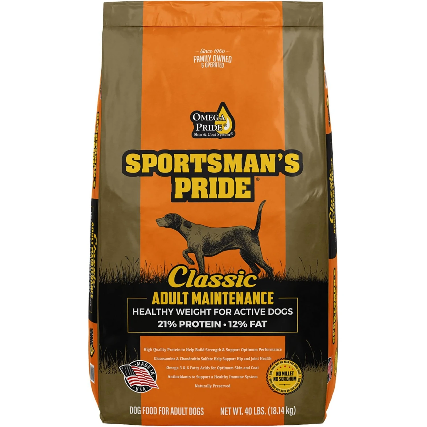 Sportsman's Pride Classic Adult Maintenance Natural Dry Dog Food, 40-lb Bag 1 Sportsman's Pride Classic Adult Maintenance Natural Dry Dog Food, 40-lb Bag