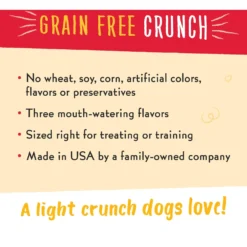 Charlee Bear Natural Bear Crunch Grain-Free Turkey, Sweet Potato & Cranberry Dog Treats -ROYAL CANIN Shop 89510 PT3. AC SS1800 V1588769872