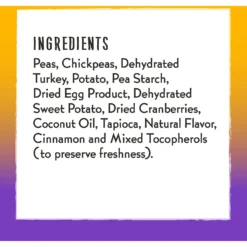 Charlee Bear Natural Bear Crunch Grain-Free Turkey, Sweet Potato & Cranberry Dog Treats -ROYAL CANIN Shop 89510 PT5. AC SS1800 V1588769875