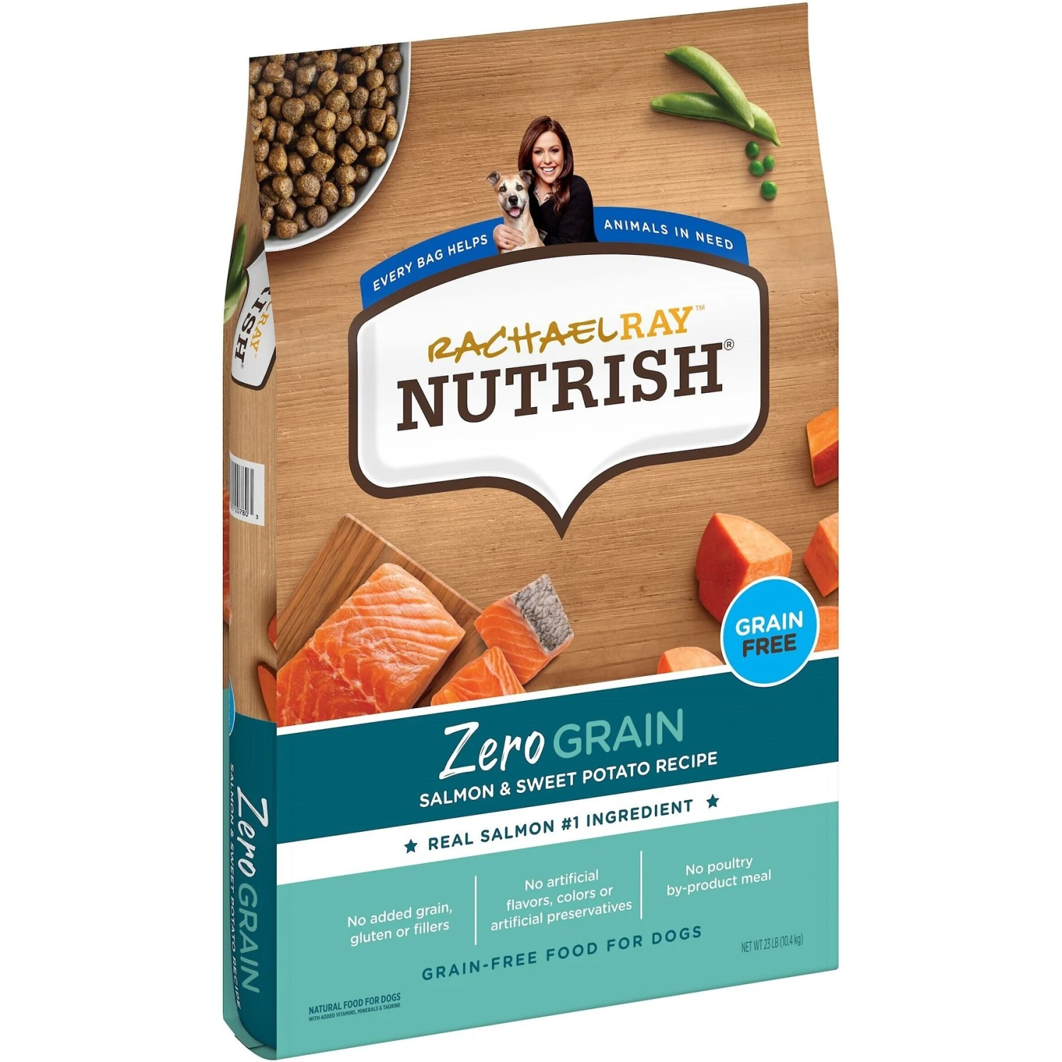 Rachael Ray Nutrish Zero Grain Natural Salmon & Sweet Potato Recipe Grain-Free Dry Dog Food 1 Rachael Ray Nutrish Zero Grain Natural Salmon & Sweet Potato Recipe Grain-Free Dry Dog Food
