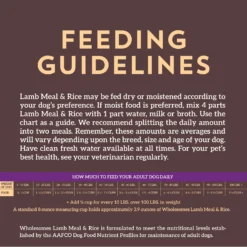 Wholesomes With Lamb Meal & Rice Formula Dry Dog Food 14 Wholesomes With Lamb Meal & Rice Formula Dry Dog Food -ROYAL CANIN Shop 90727 PT6. AC SS1800 V1626366438