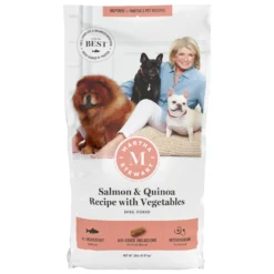 Martha Stewart Pet Food Salmon & Quinoa Recipe With Garden Vegetables Dry Dog Food