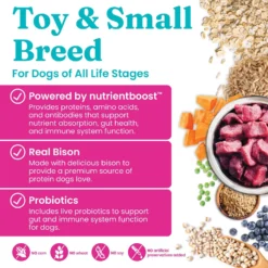 Solid Gold Nutrientboost Wee Bit Bison & Brown Rice Recipe With Pearled Barley Small Breed Dry Dog Food -ROYAL CANIN Shop 920814 PT2. AC SS1800 V1702598191