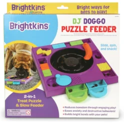 Brightkins DJ Doggo Puzzle Feeder Dog Toy -ROYAL CANIN Shop 930054 PT5. AC SS1800 V1698765996