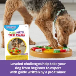 Brightkins Pizza Party! Treat Puzzle Dog Toy -ROYAL CANIN Shop 930086 PT2. AC SS1800 V1698766692