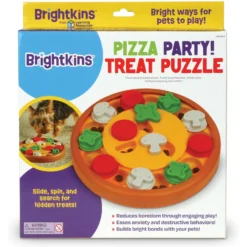 Brightkins Pizza Party! Treat Puzzle Dog Toy -ROYAL CANIN Shop 930086 PT5. AC SS1800 V1698766050