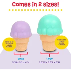Brightkins Large Ice Cream Treat Dispenser Dog Toy 11 Brightkins Large Ice Cream Treat Dispenser Dog Toy -ROYAL CANIN Shop 930150 PT4. AC SS1800 V1698766720