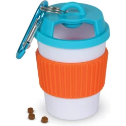 Brightkins Let's Go Treat Holder Coffee Cup Dog Toy