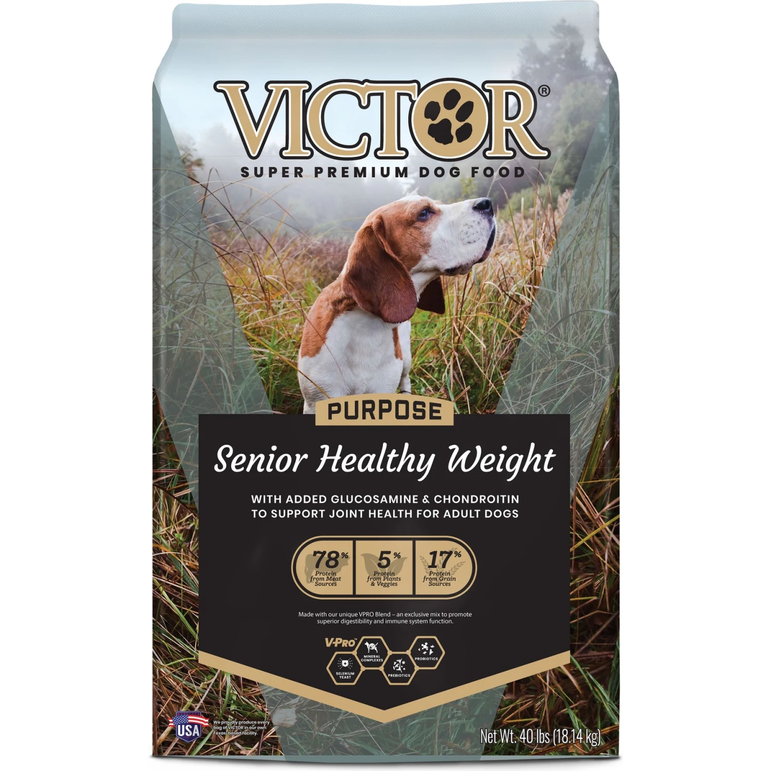 VICTOR Purpose Senior Healthy Weight Dry Dog Food 1 VICTOR Purpose Senior Healthy Weight Dry Dog Food