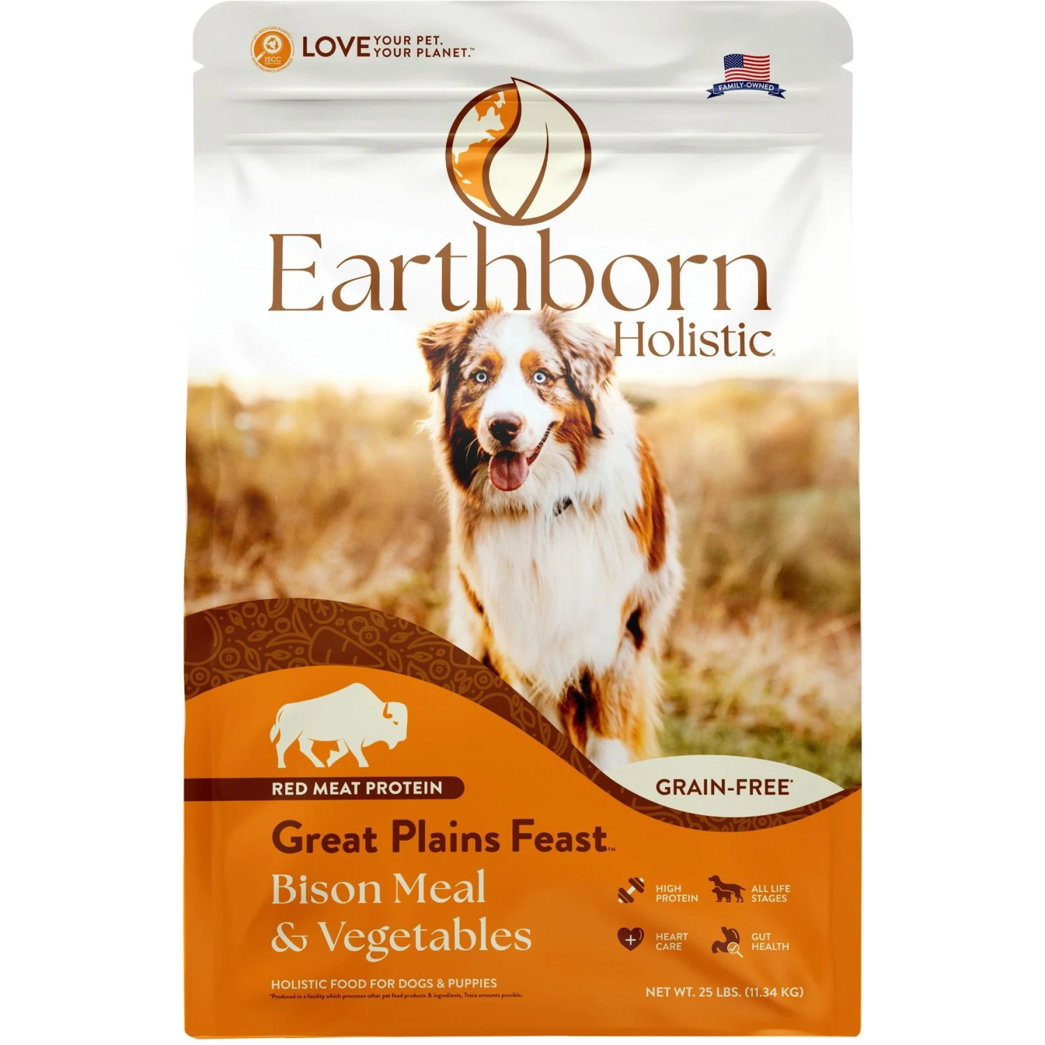 Earthborn Holistic Great Plains Feast Bison Meal & Vegetables Grain-Free Dry Dog Food 1 Earthborn Holistic Great Plains Feast Bison Meal & Vegetables Grain-Free Dry Dog Food