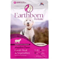 Earthborn Holistic Meadow Feast Lamb Meal & Vegetables Grain-Free Dry Dog Food