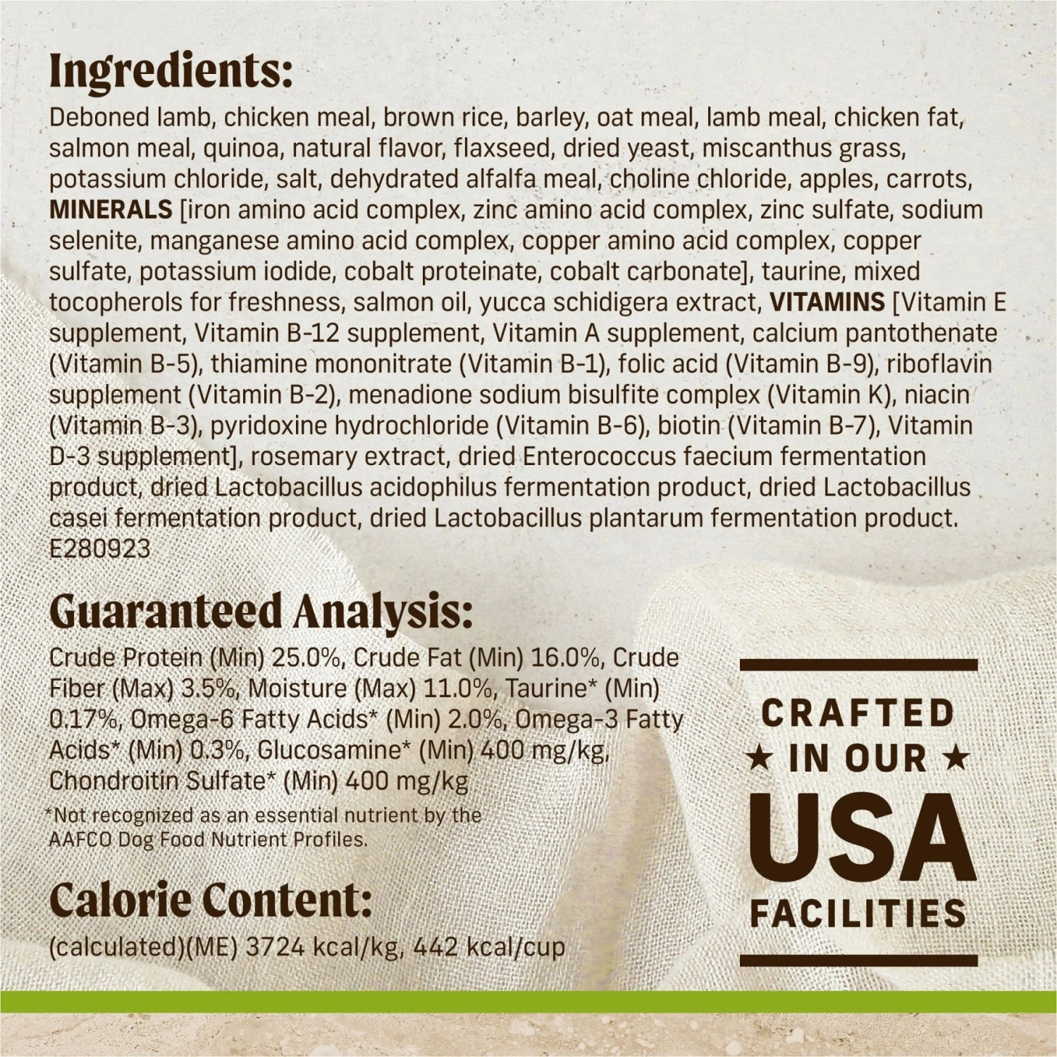 Merrick Classic Healthy Grains Dry Dog Food Real Lamb + Brown Rice Recipe With Ancient Grains 6 Merrick Classic Healthy Grains Dry Dog Food Real Lamb + Brown Rice Recipe With Ancient Grains - Image 6