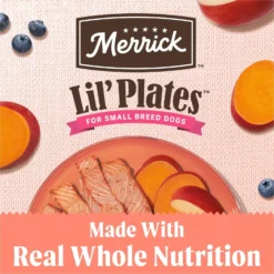 Merrick Lil' Plates Grain-Free Chicken-Free Real Salmon + Sweet Potato Recipe Small Breed Dry Dog Food -ROYAL CANIN Shop 94165 PT4. AC SS1800 V1671487012