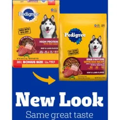 Pedigree High Protein Beef & Lamb Flavor Dog Kibble Adult Dry Dog Food -ROYAL CANIN Shop 958998 PT2. AC SS1800 V1695064038