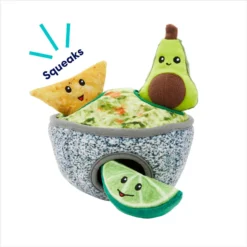 Frisco Trash Can & Raccoons Hide & Seek Puzzle Plush Squeaky Dog Toy & Frisco Guacamole Hide & Seek Puzzle Plush Squeaky Dog Toy -ROYAL CANIN Shop 962062 PT7. AC SS1800 V1694783037