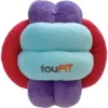 FouFIT Hide 'n Seek Knotted Snuffle Ball Dog Toy