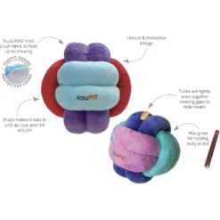 FouFIT Hide 'n Seek Knotted Snuffle Ball Dog Toy 7 FouFIT Hide 'n Seek Knotted Snuffle Ball Dog Toy -ROYAL CANIN Shop 967806 PT3. AC SS1800 V1696001016