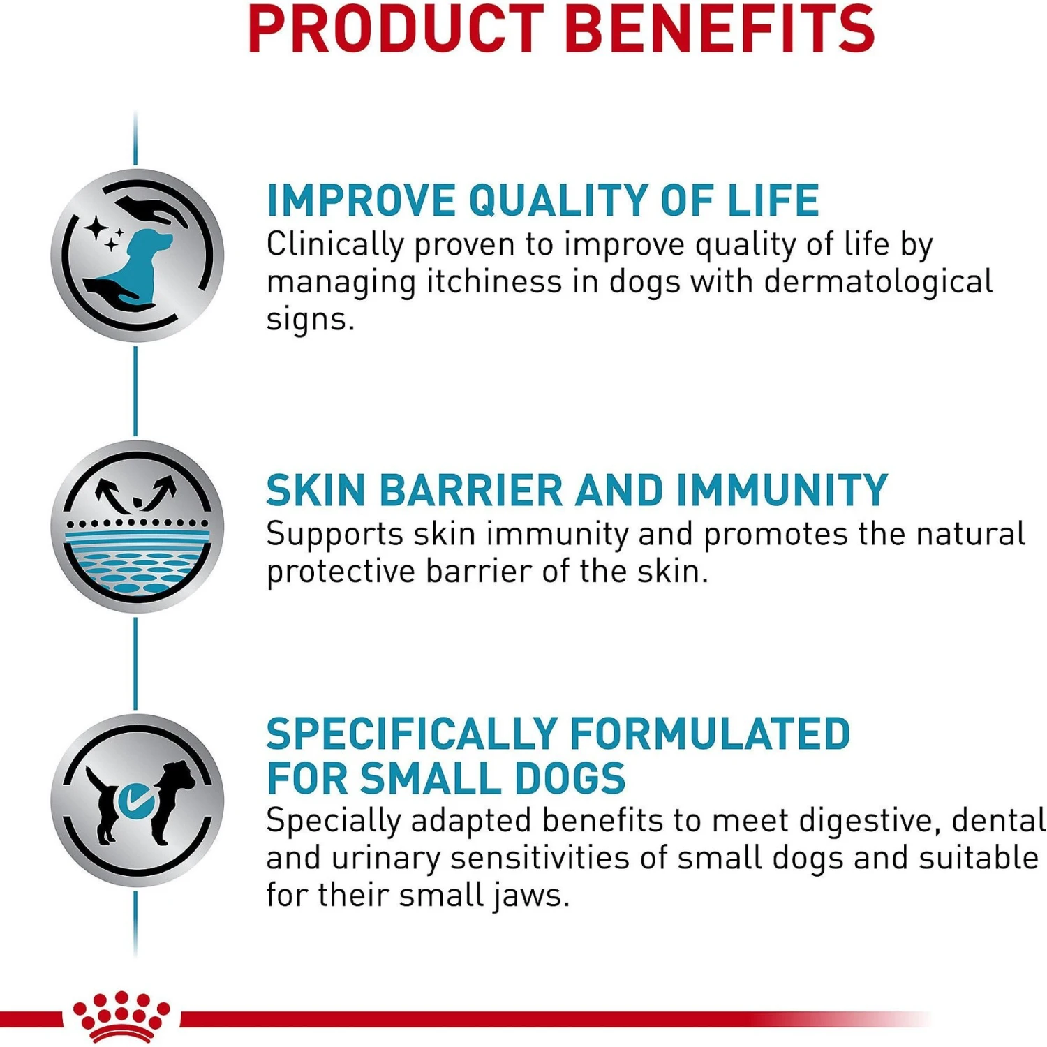 Royal Canin Veterinary Diet Skintopic Small Dog Adult Dry Dog Food, 8.8-lb Bag 4 Royal Canin Veterinary Diet Skintopic Small Dog Adult Dry Dog Food, 8.8-lb Bag - Image 4