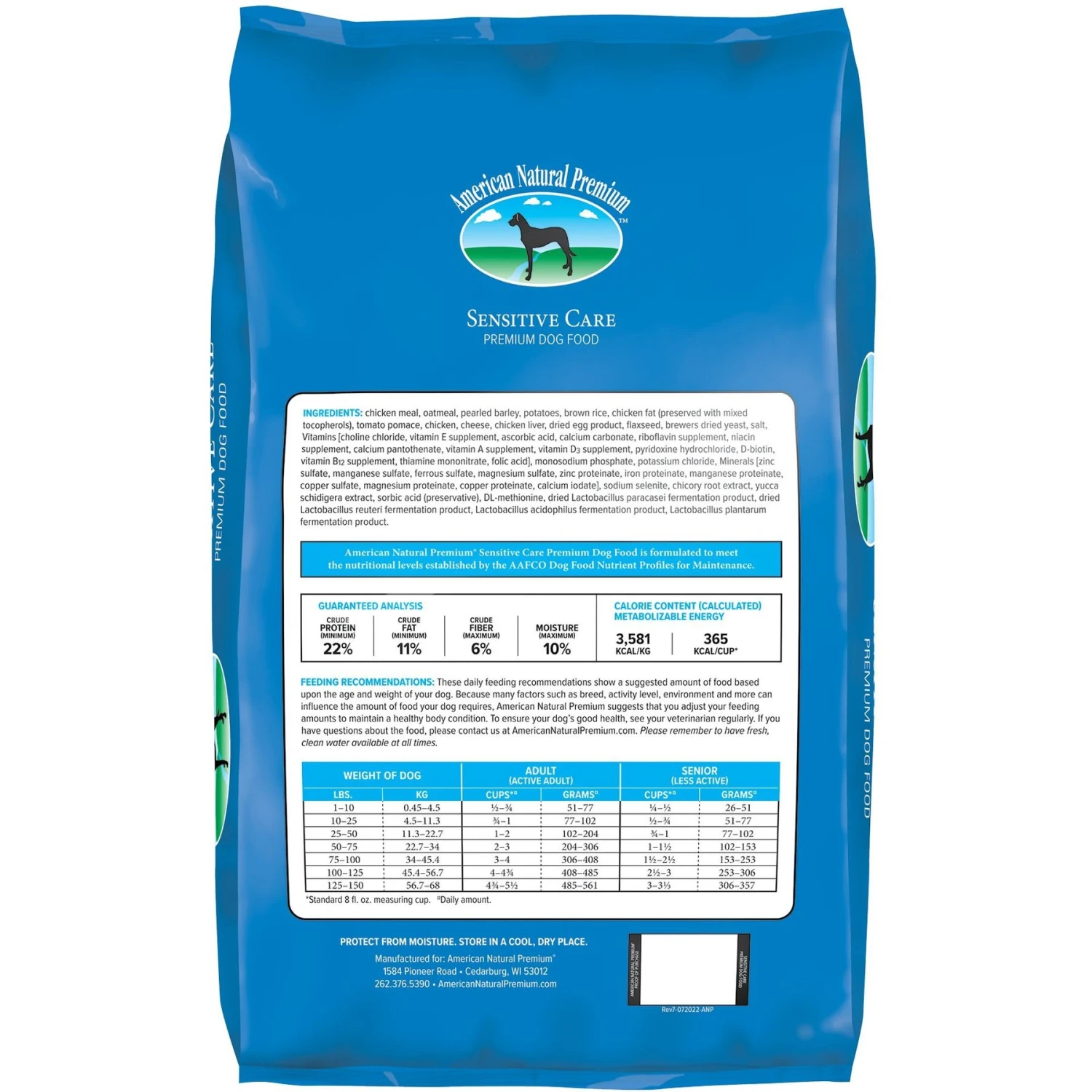 American Natural Premium Sensitive Care Dry Dog Food 3 American Natural Premium Sensitive Care Dry Dog Food - Image 3