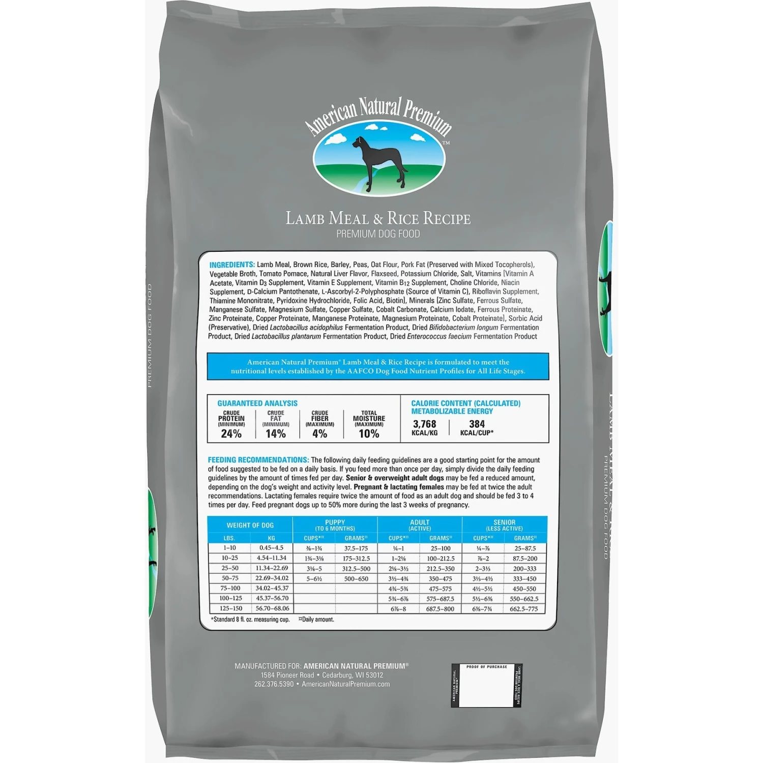 American Natural Premium Chicken-Free Lamb & Rice Dry Dog Food 2 American Natural Premium Chicken-Free Lamb & Rice Dry Dog Food - Image 2